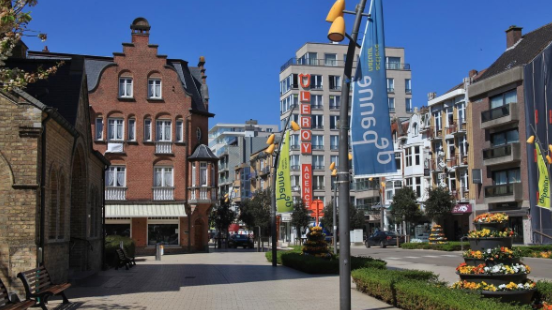 Stadtzentrum De Panne