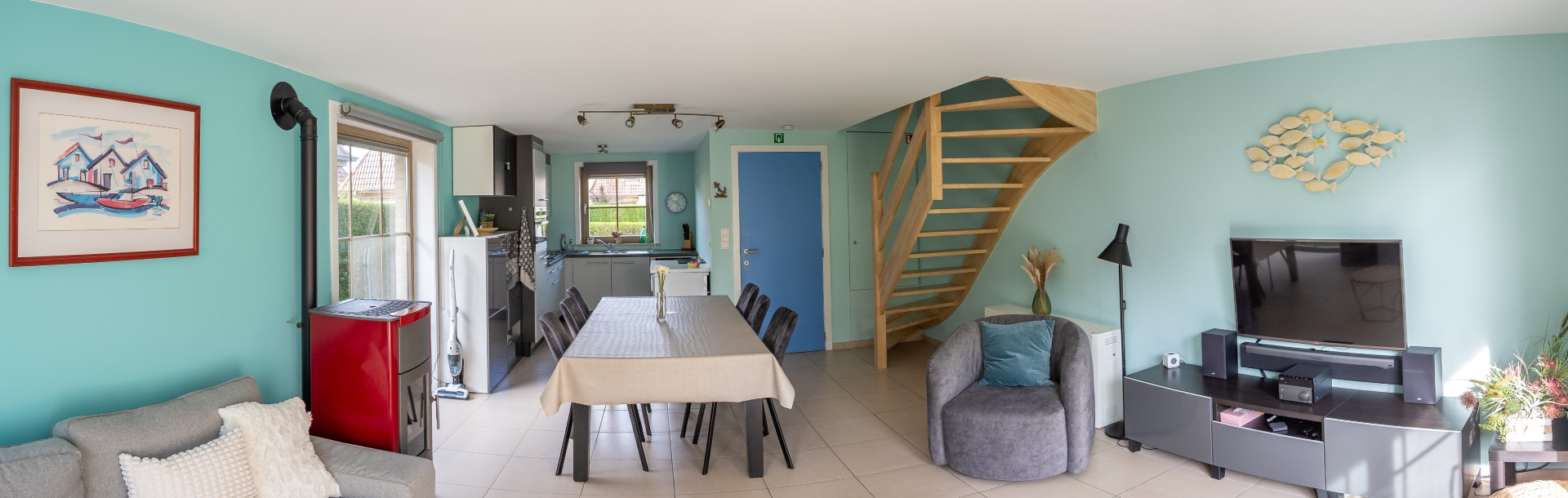 Panorama woonkamer